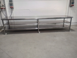 s/s mobile table 4m 